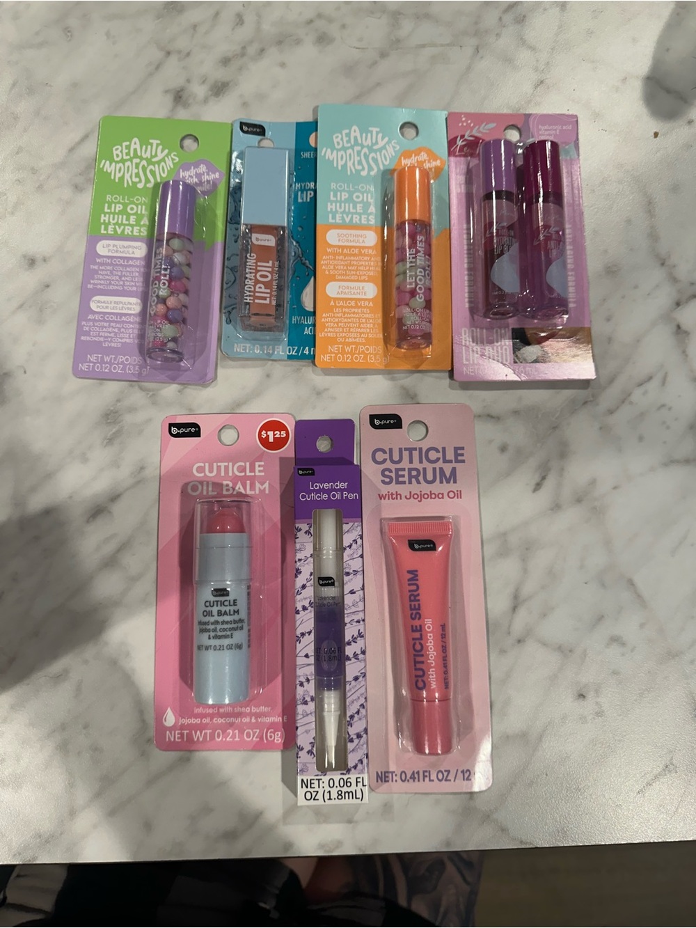 Lip oils & cuticle oils